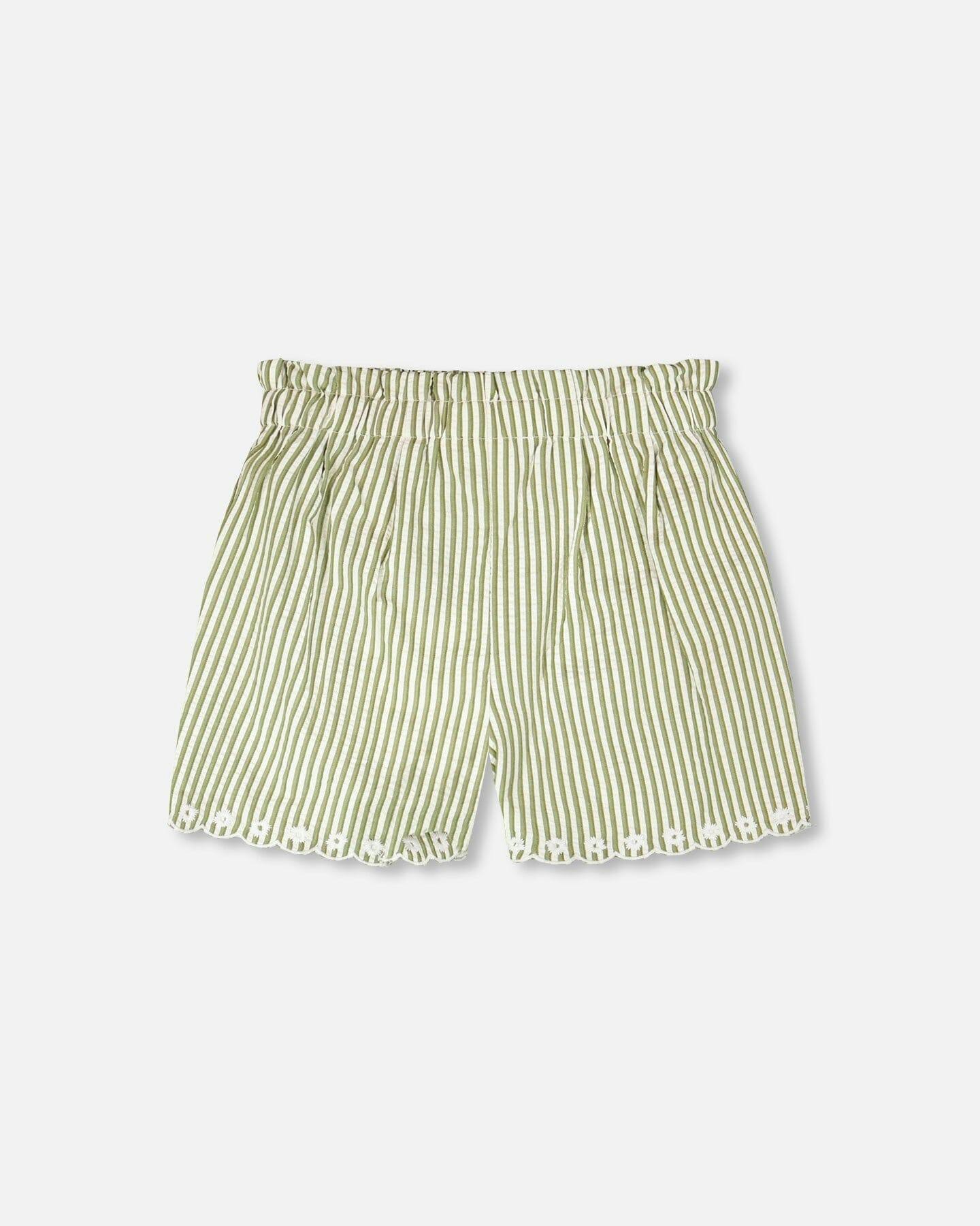 Shorts With Embroidery