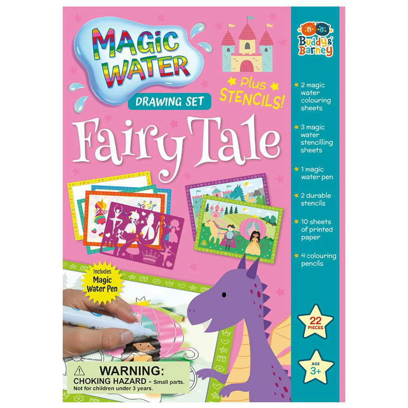 Magic Water Drawing Set: Fairy Tale