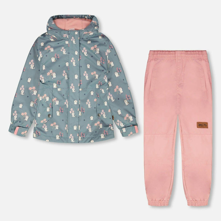 Two-Piece Mid-Season Outerwear Set