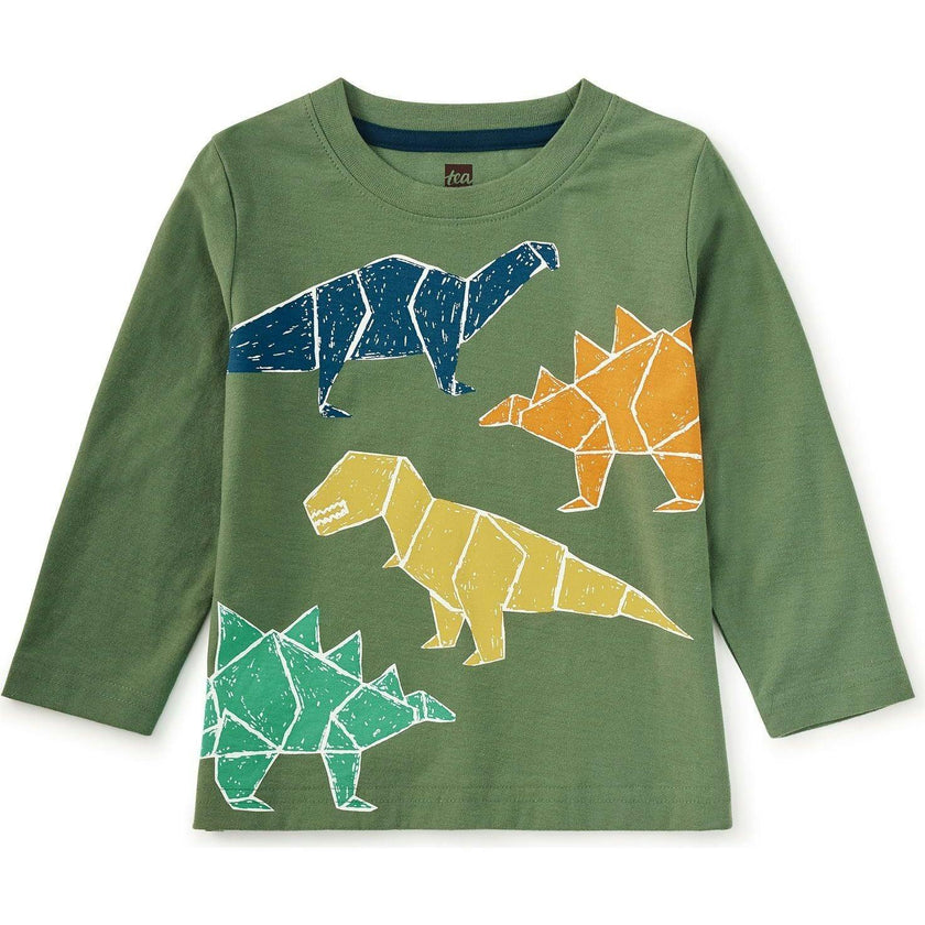 Dino Friends Graphic Tee, Green