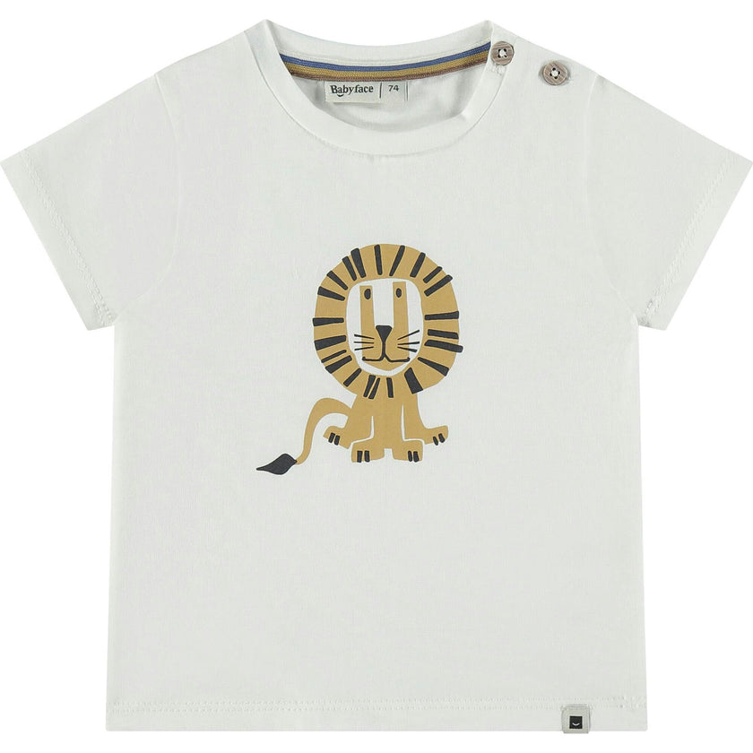 Print Round Neck Short Sleeve T-Shirt