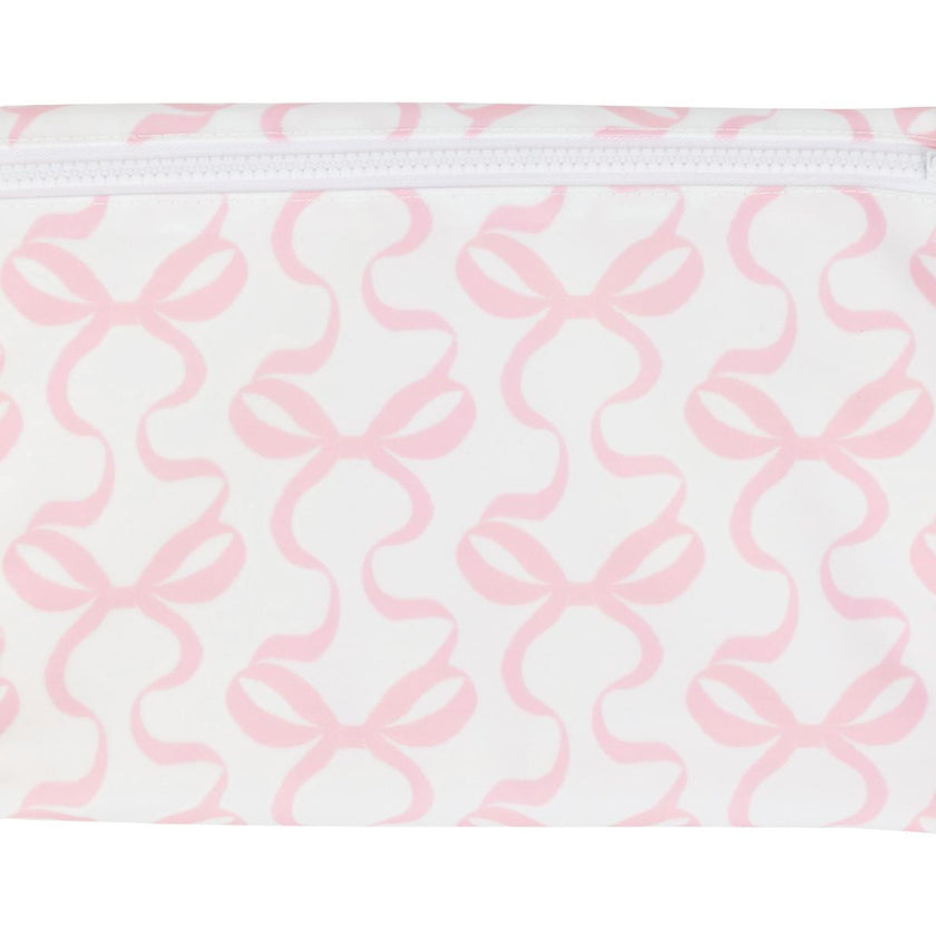 The Changing Pad in Bows on White