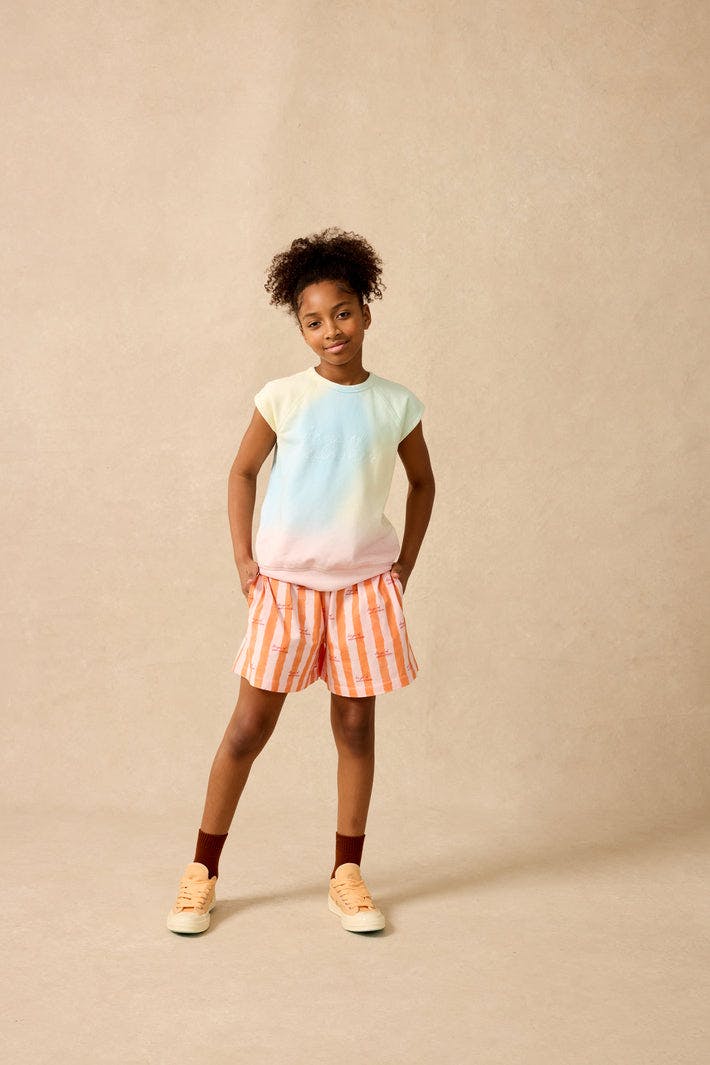 Organic Brooklyn Tank in Rainbow Sherbet