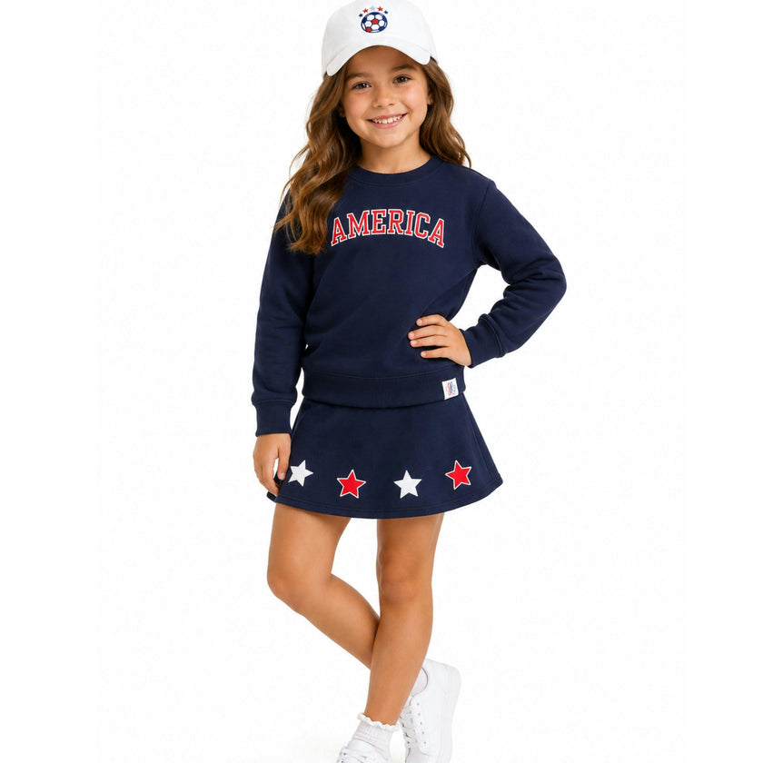 USA Soccer Bow Baseball Hat