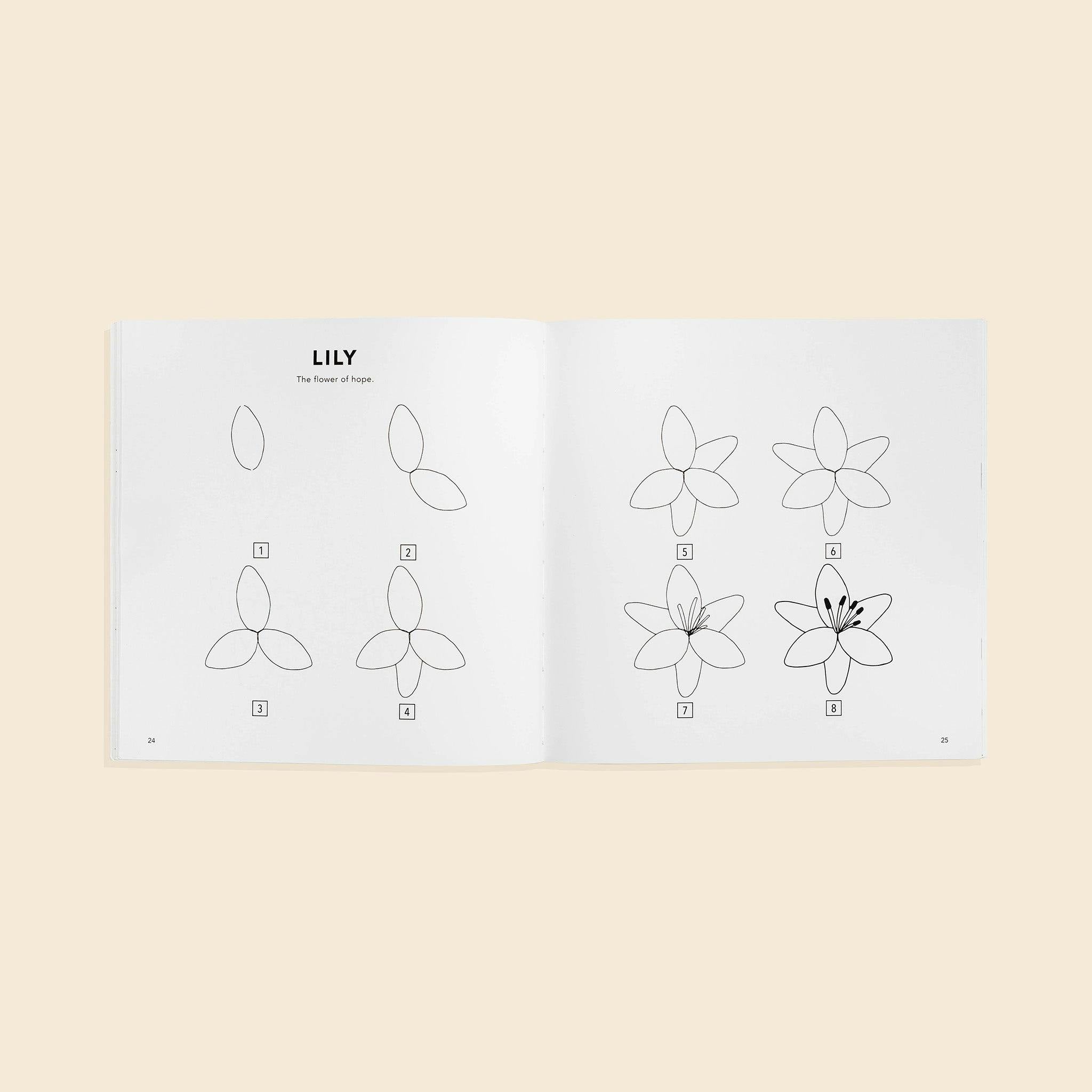 How to Draw Modern Flowers For Kids