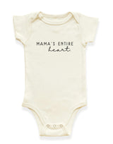 Mama's Entire Heart Organic Baby Bodysuit