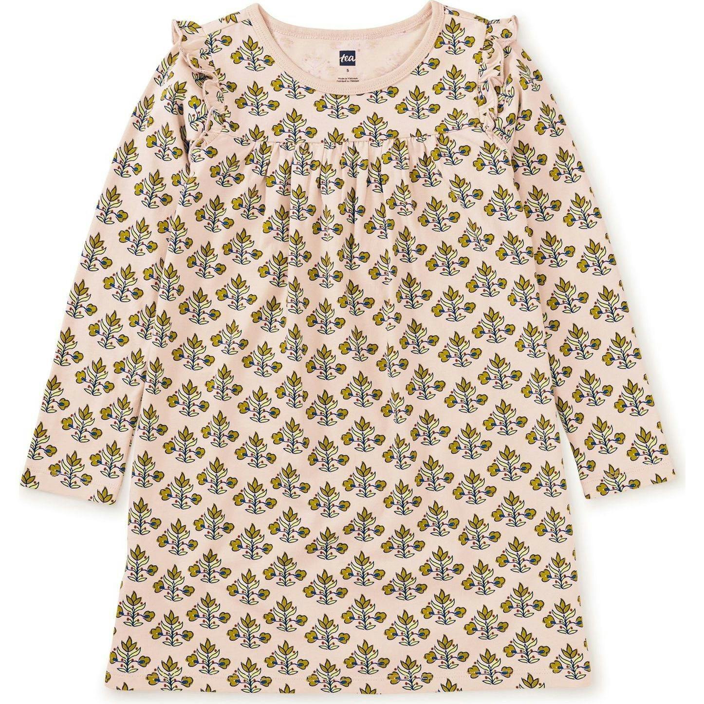 Original Print Long Sleeve Mighty Mini Dress, Multi