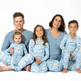 Winter Train Bamboo Convertible Footie