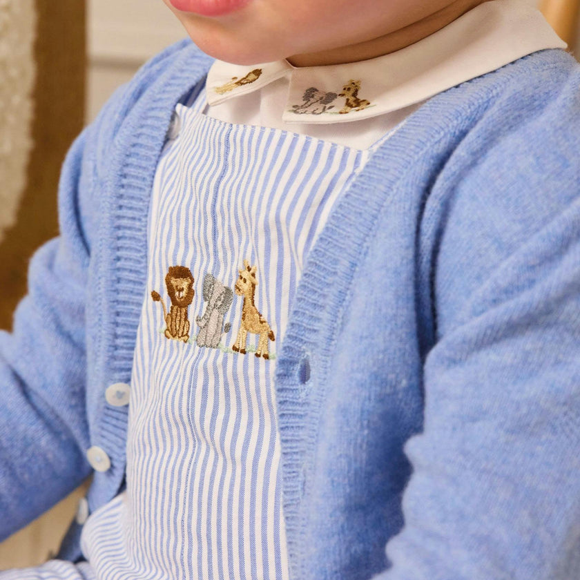 Baby Alexander Bib Shorts in Augustus Lion