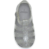 Elite Glitz Jelly Shoes in Silver