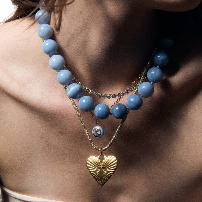 Bezel Necklace