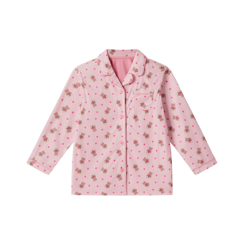 Girls & Tween Pajama Set | Teddy Hearts