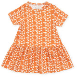 Lottie Girls' Dress - Pep Rally Orange