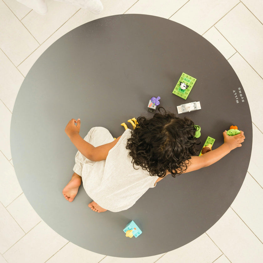 Catch All Mat for Mealtime & Playtime Mess