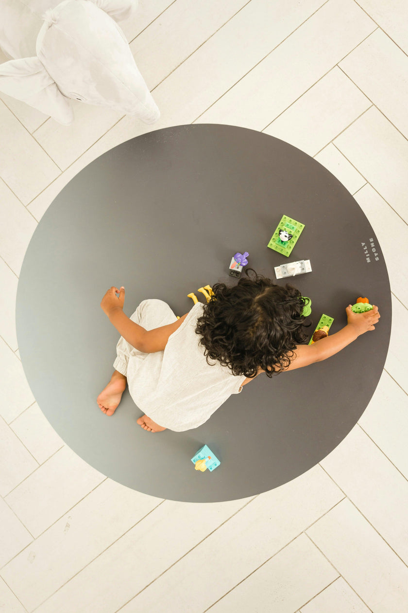 Catch All Mat for Mealtime & Playtime Mess