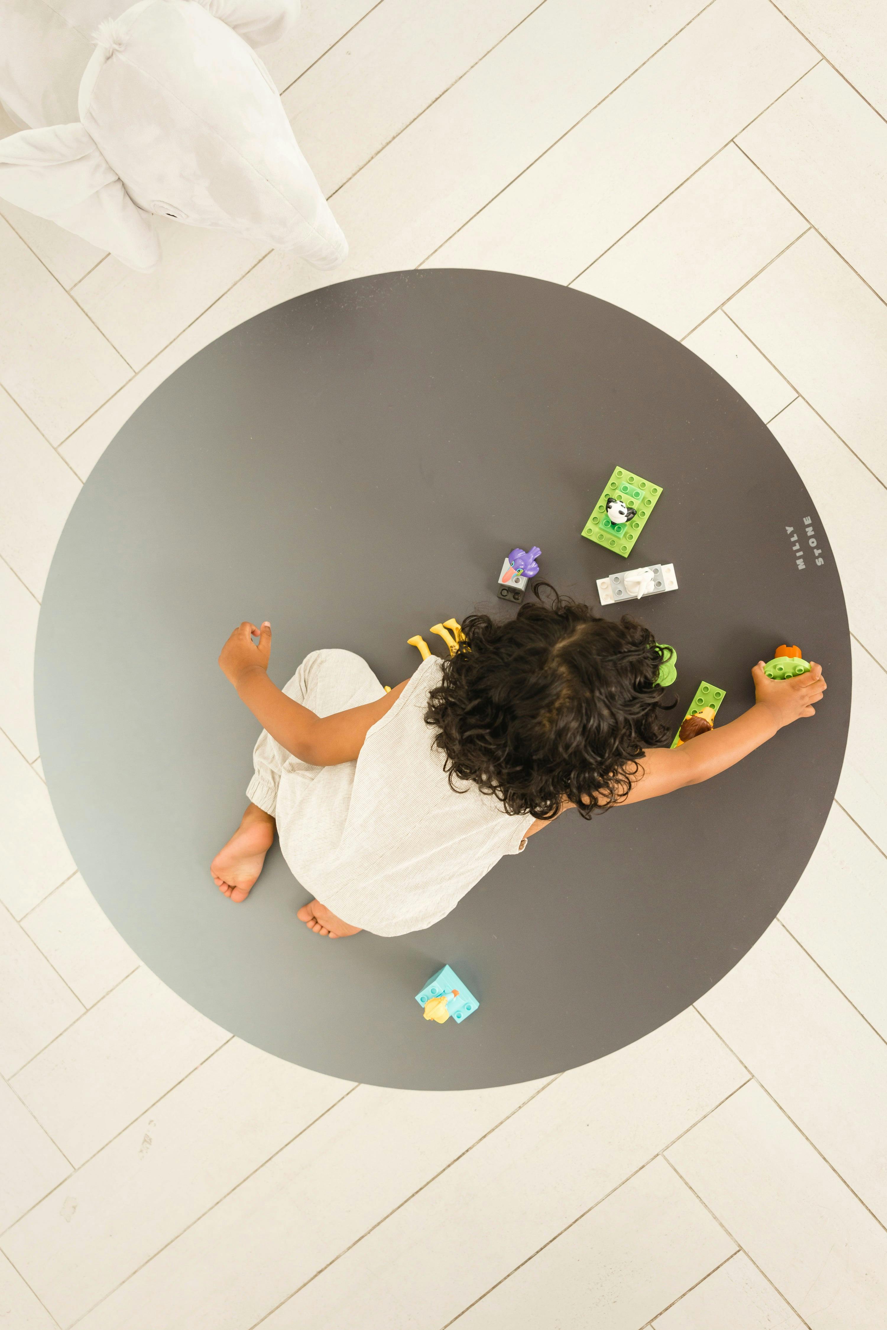 Catch All Mat for Mealtime & Playtime Mess