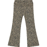 Leopard Print Flare Leggings