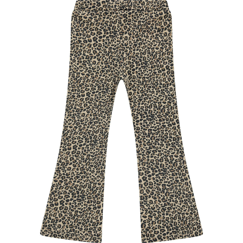Leopard Print Flare Leggings