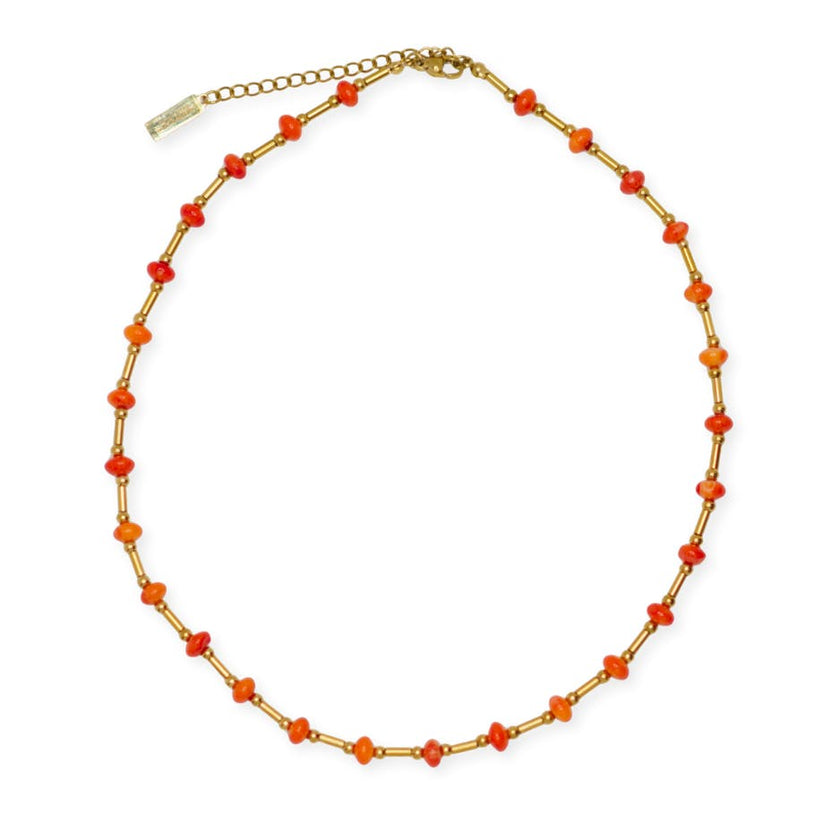 Beaded Rock Candy Necklace