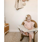 Organic Cotton Muslin Flutter Sleeve Dress