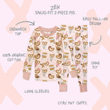 ZEN 2-Piece Toddler Girls Pajamas