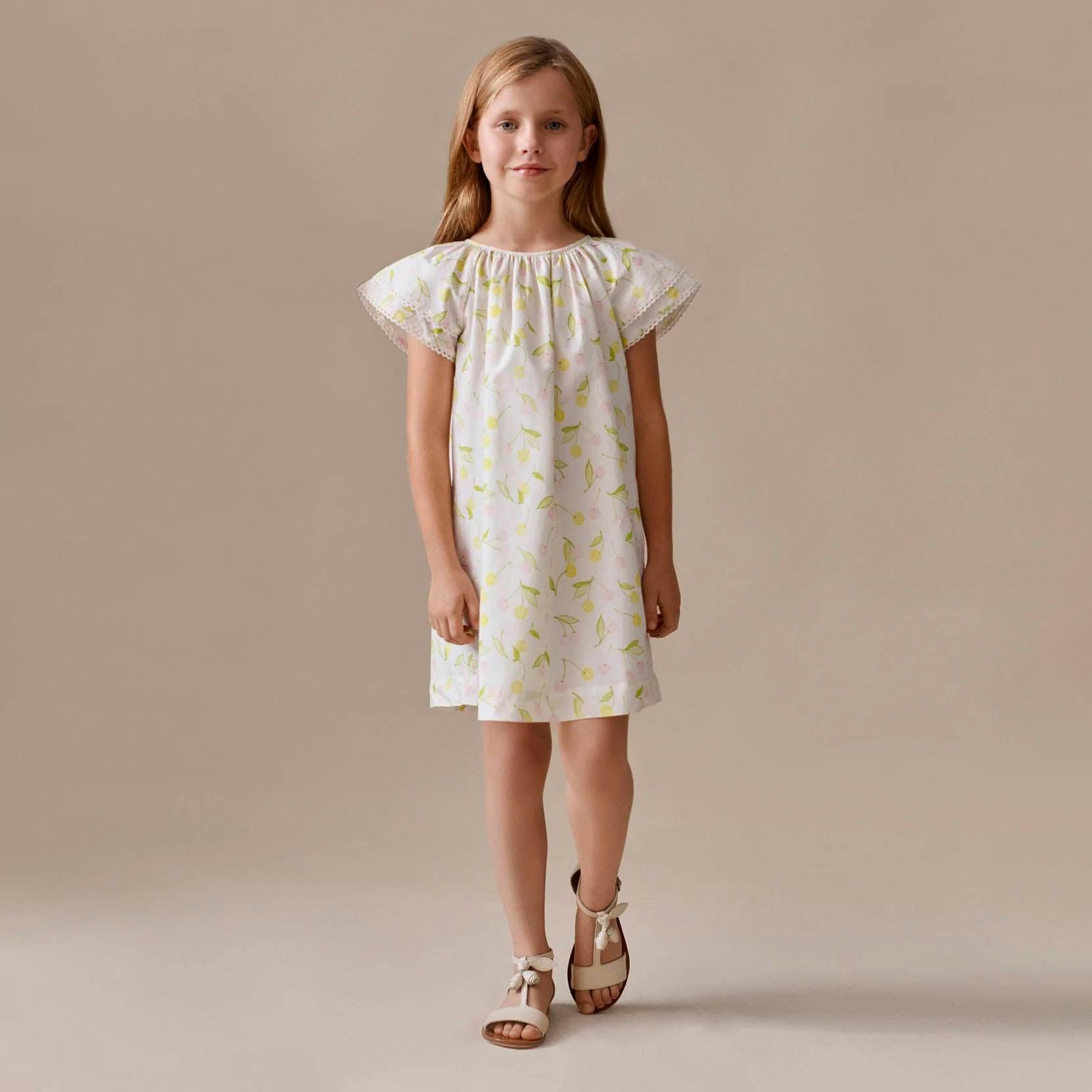 BONPOINT Salome Dress - Powder Rose