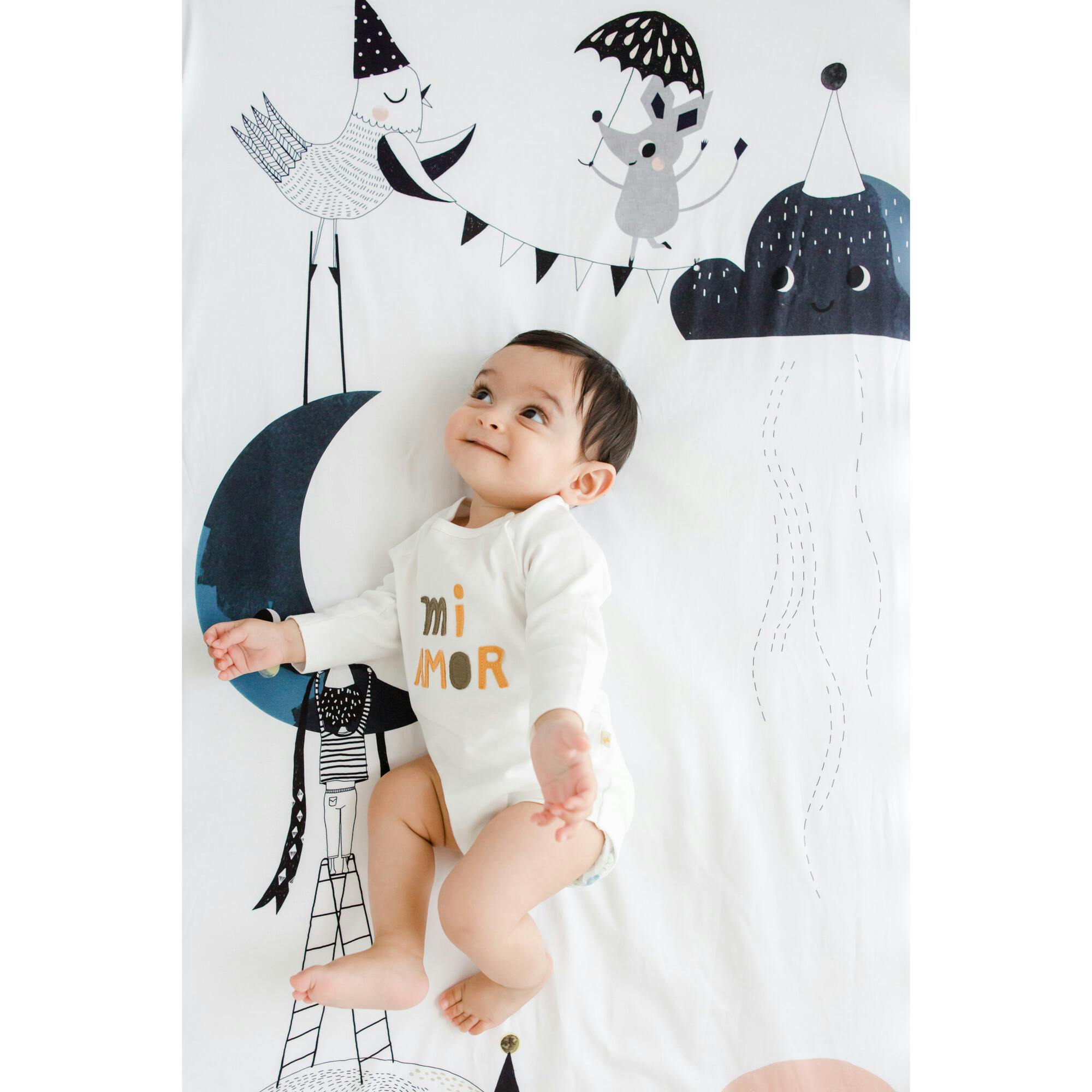 The Moon's Birthday Standard Crib Sheet
