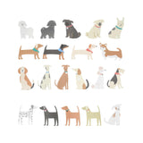 Dog Shaped Stickers