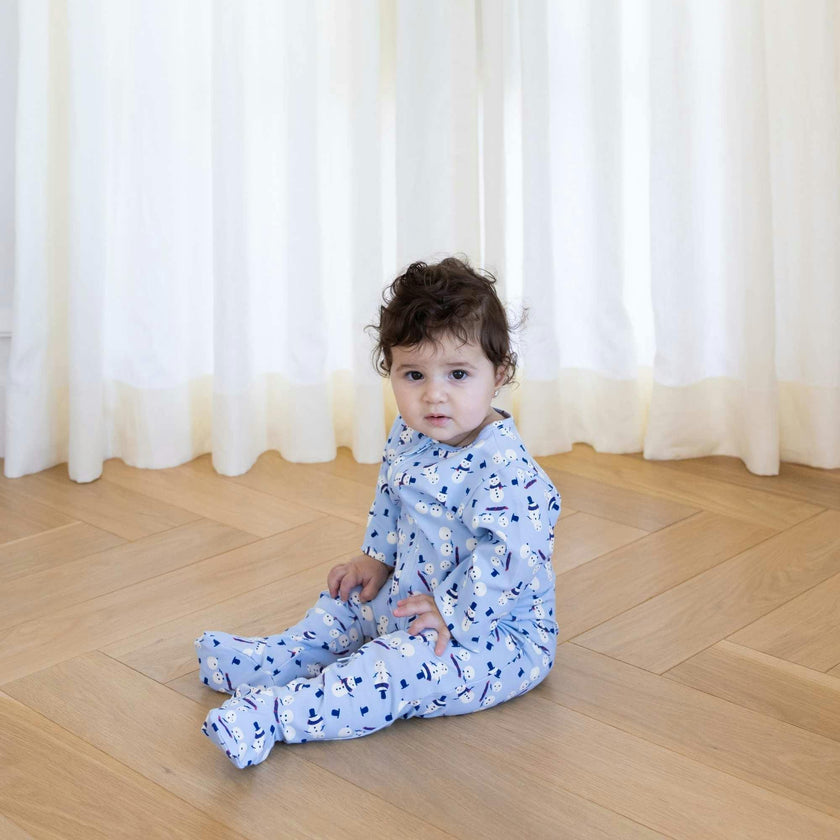 Zippered Footed Onesie