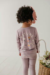 Girls Long Sleeve Tee in Keep Nature Wild