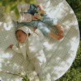 Picnic Gingham Play Mat - Green