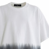 White to Gray Gradient T‑Shirt