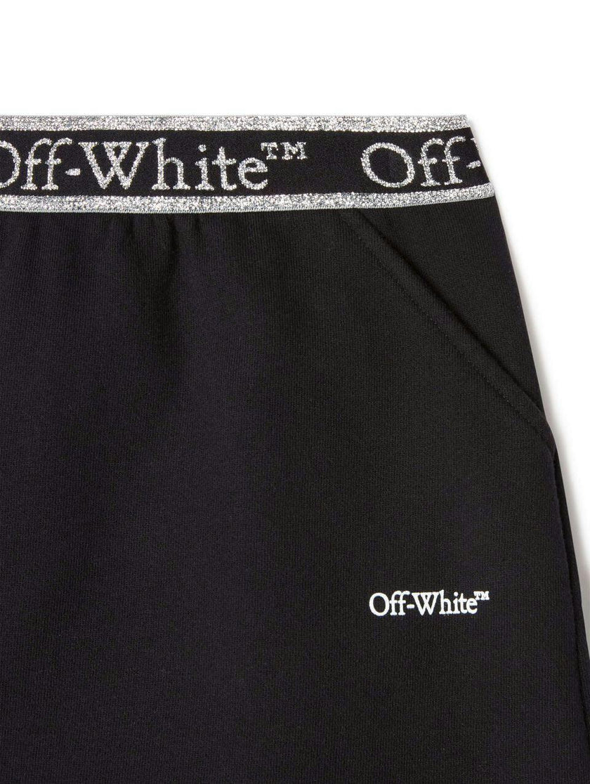 Black Bookish Logoband Sweatskirt