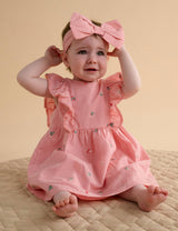 Broderie Dress & Headband Swallow Broderie