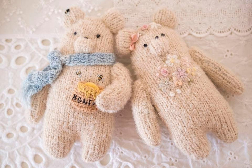 Hand Embroidered Honey