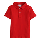 Short Sleeve Polo - Red