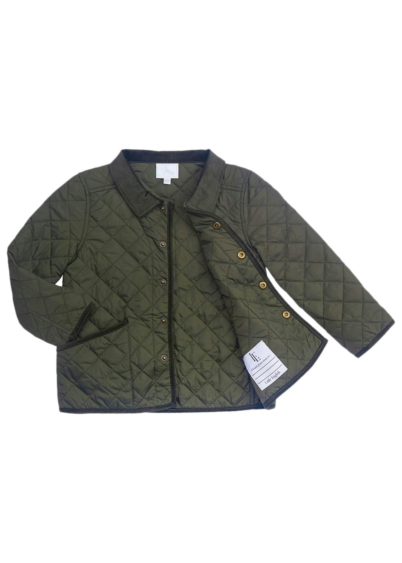 Classic Quilted Jacket - Olive