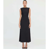 The Sloane Dress - Black Jersey