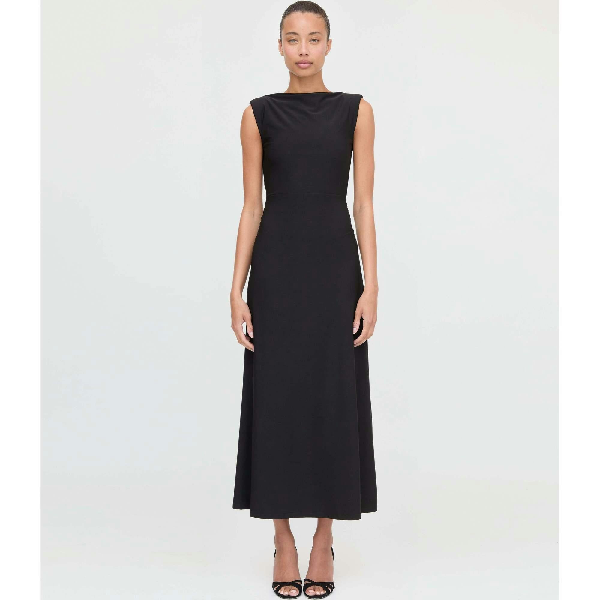 The Sloane Dress - Black Jersey