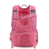 Junior Backpack with Lunch Box and 14oz Water Bottle For School in Metallic Silver