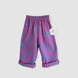 Purple Plaid Pants
