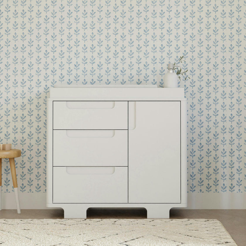 Yuzu 3-Drawer Compact Changer Dresser with Removable Changing Tray (41")