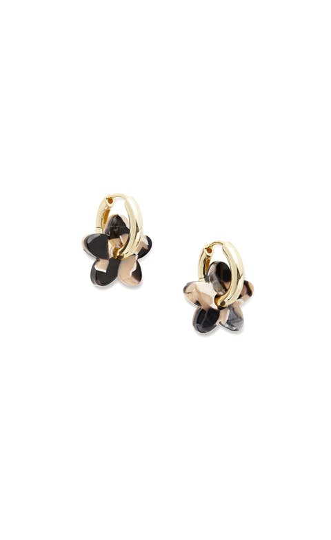 Petite Flower Charms in Abalone
