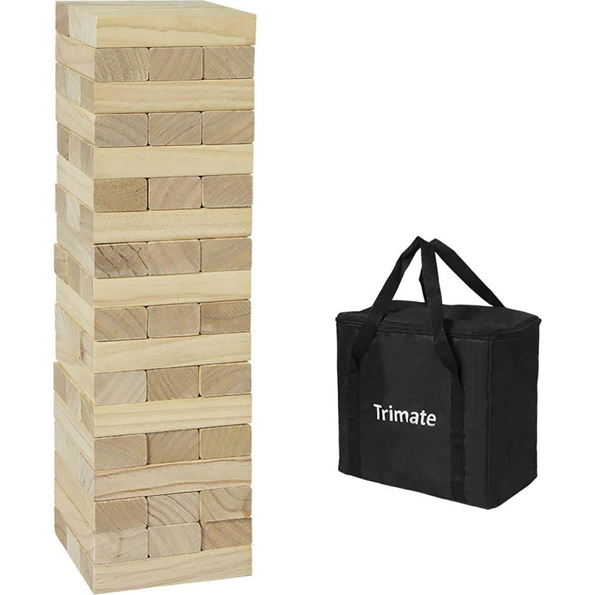 Wooden Toppling Tower: Large - 21.25"