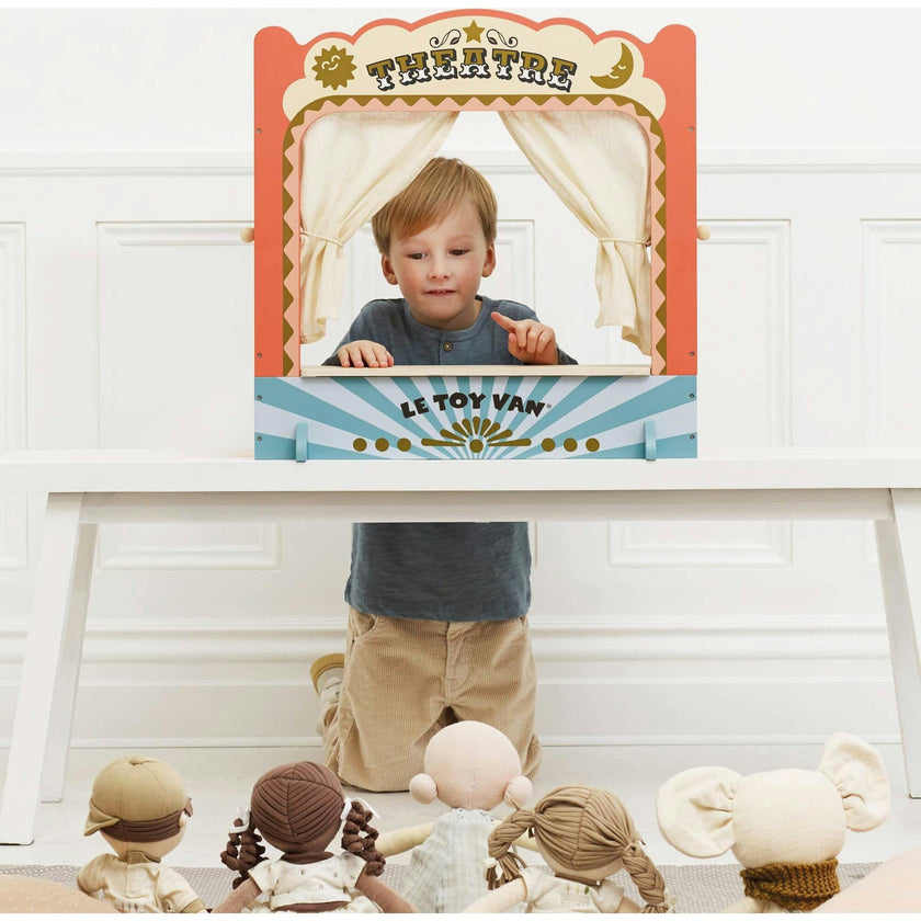 Tabletop Puppet Wooden Theatre