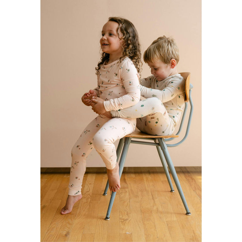 Toddler Modal Pajama Set in Birds