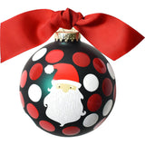 Ho Ho Santa Ball Ornament