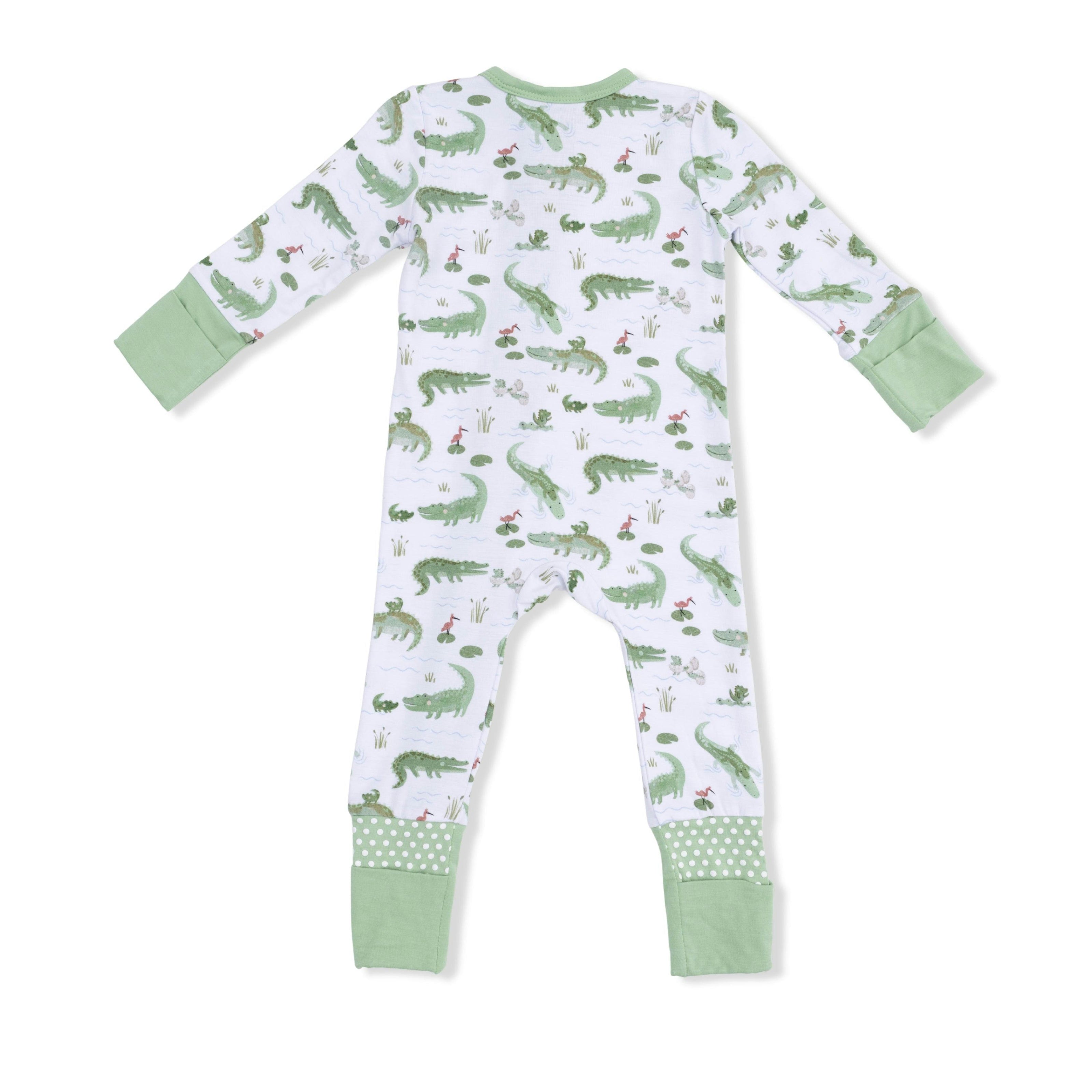 Crayon Alligators - Convertible Romper