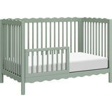 Swell 4-in-1 Convertible Crib with Toddler Bed Conversion Kit in Light Sage