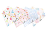 4 Pack Baby Bandana Bibs - Disney Princess